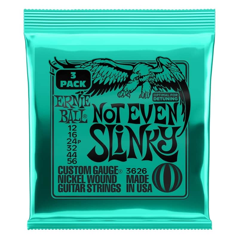 Ernie Ball 3626 Not Even Slinky Nckl 3 Pk 12 56 image 1