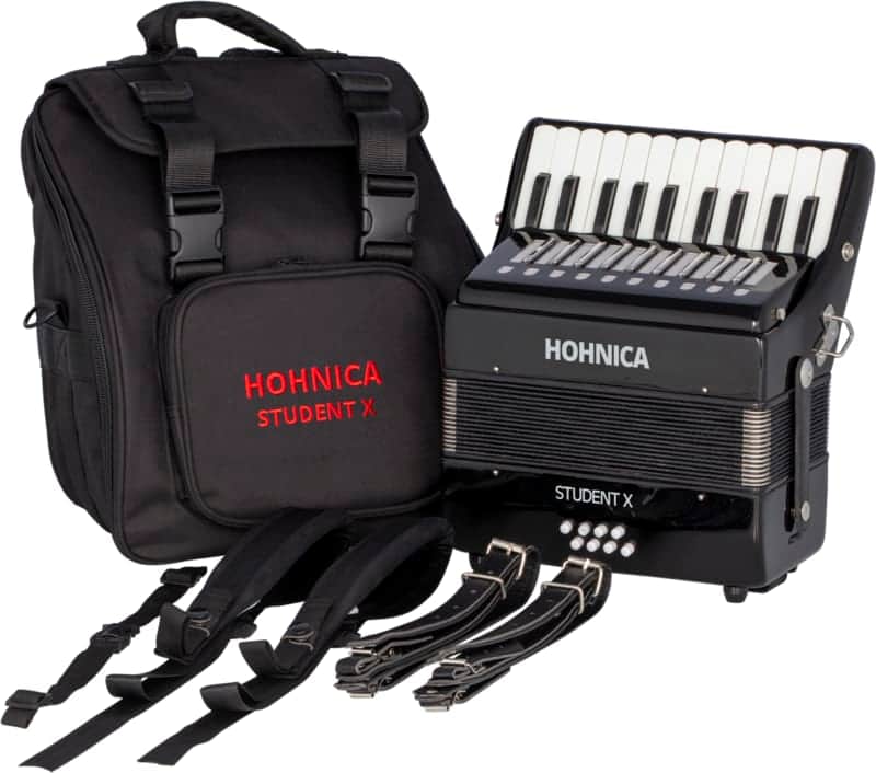 Hohner Student X Beginner 8-Bass Piano Accordion -NEW image 1