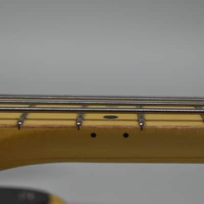 Nash PB-55 Relic Blonde Finish Left-Handed Electric Bass Guitar w/Bag image 13
