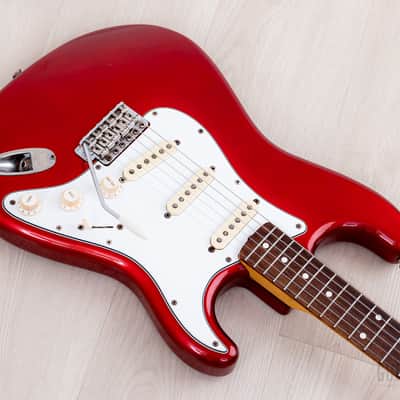 1983 Fender Stratocaster '62 Vintage Reissue JV ST62-65 Candy Apple Red 100% Original, Japan MIJ Fujigen image 8