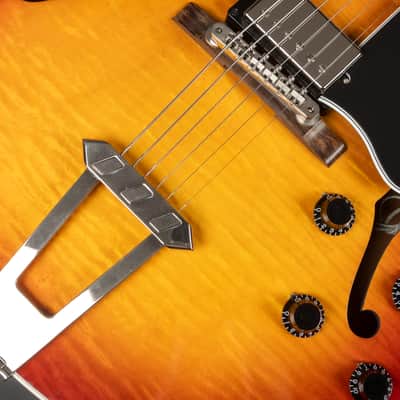2016 Gibson Memphis ES-175 Figured - Vintage Sunburst | USA Custom Hollowbody Archtop Jazz Guitar 3.3kg | CoA OHSC image 20