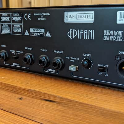 Epifani UL-502 Bass Amp, Two Channels image 9