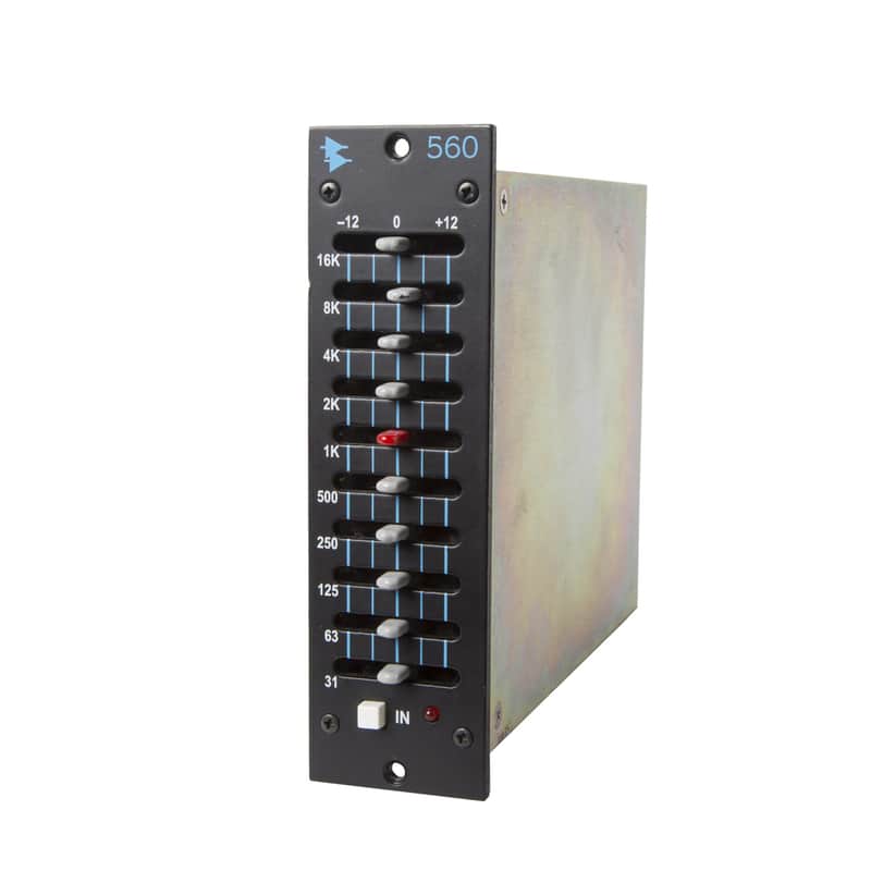 API 560 500 Series 10-Band Graphic Equalizer Module image 2