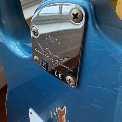 2025 Fender Custom Shop Stratocaster Pro W25 Relic - Aged Lake Placid Blue image 12