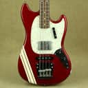 Fender Pawn Shop Mustang Bass - 2013 - Upgrades - Candy Apple Red Competition
