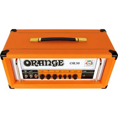 Orange OR30 30 Watt Tube Guitar Amplifier Head - Orange image 3