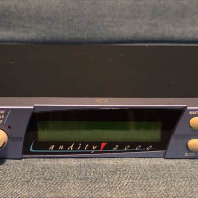 E-MU Systems Audity 2000 64-Voice Rackmount Synthesizer - Just missing Power knob1998 - 2000 - Blue