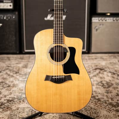 Taylor 150ce Bajo Quinto 12-String Acoustic/Electric Guitar - Sapele/Spruce with Gig Bag image 3