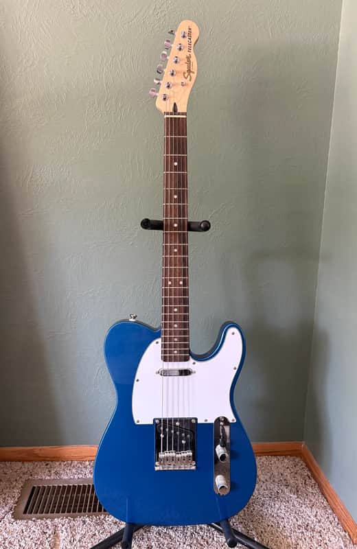 Squier Affinity Telecaster 2020's - Blue - Excellent Condition image 1