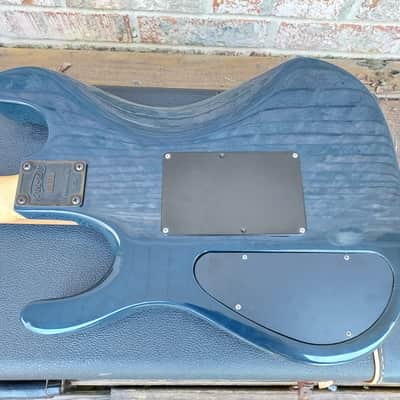 Vintage 1986 Kramer Nightswan Lightning Graphic Electric Guitar w/ Original Case! Vivian Campbell, Floyd Rose! image 12