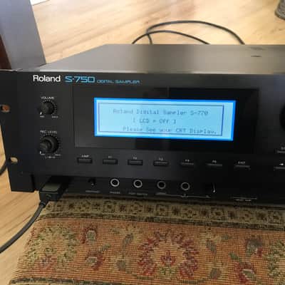 Roland S-750 Sampler - Fully Expanded Memory - UK