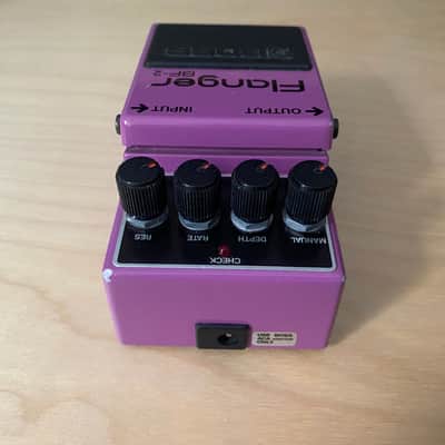 Boss BF-2 Flanger (Black Label) 1980 - 1984 - Purple image 5