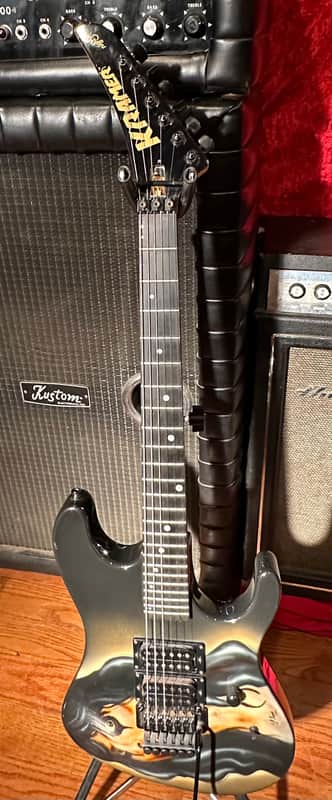 Kramer Nightswan Al Pitrelli 1990 - Dennis Kline Custom Alice Cooper image 1