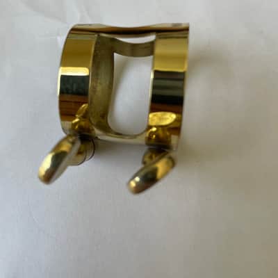 Vintage Selmer Paris Alto Saxophone Ligature and Cap Set - Listing #2 image 4