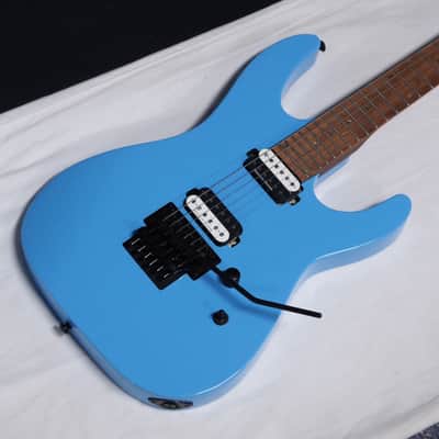 Dean Modern 24 Floyd electric guitar Roasted Maple Vintage Blue w/ Hard CASE - B-stock image 3