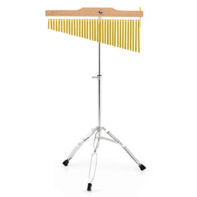 36-Bar Mark Tree Wind Chimes w/ Adjustable Tripod Stand – Percussion Chime Set for Orchestra, Studio & Worship image 3
