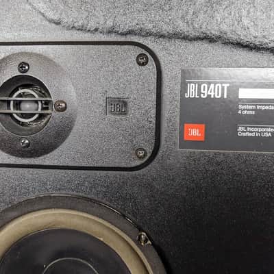 Vintage JBL940 4-Way 300-Watt Stereo Tower Titanium Tweeters Tower Speakers RARE image 2