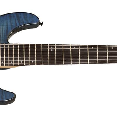 Schecter Sun Valley Super Shredder 7 III 7-string Electric Guitar in Sky Burst image 1