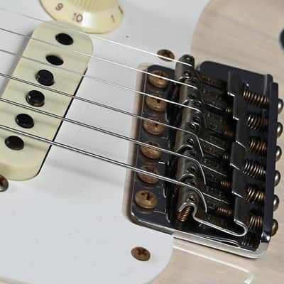 Fender Custom Shop Stratocaster 1957 Relic Aged White Blonde image 9
