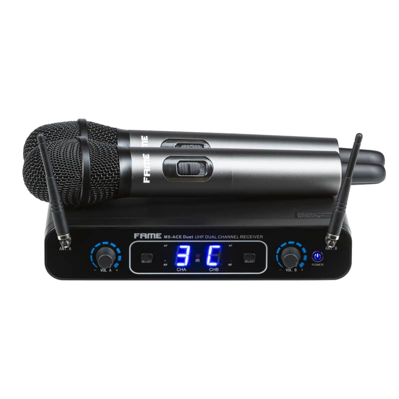 Fame MS-ACE Duet "MIC" C 826-832 MHz - Wireless Transmission Set imagen 1