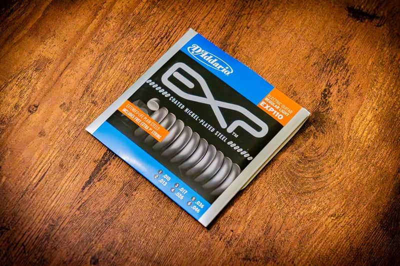 4 SETS - D'addario EXP110 Coated Electric Guitar Strings, Regular Light, 10-46 (Brand New/Sealed) image 1