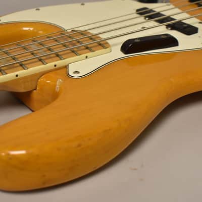 1974 Fender Jazz Bass Natural w/HSC image 9