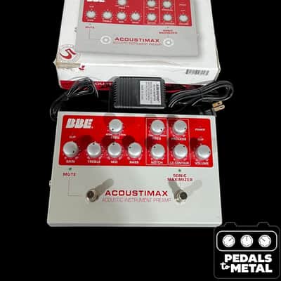 BBE Acoustimax Sonic Maximizer Instrument Preamp Pedal | Reverb