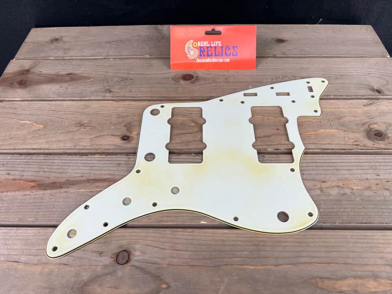 Real Life Relics Aged Parchment Jazzmaster® Pickguard    [PGAT4] image 1