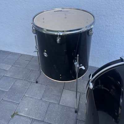 Ludwig Accent 22/16/10 Drum Set 2010s - Black image 4