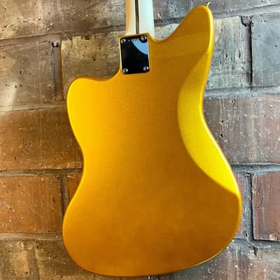 Tone Bakery Jazzbird J Loaded Mahogany Jazzmaster Body - Metallic Gold image 5