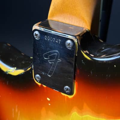 Fender Jaguar with Rosewood Fretboard 1966 - 1969 - Sunburst image 13
