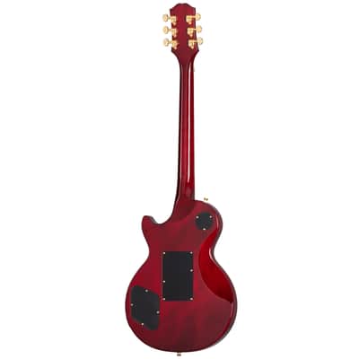 Epiphone Alex Lifeson Les Paul Custom Axcess (Ruby) - Single Cut Electric Guitar image 2