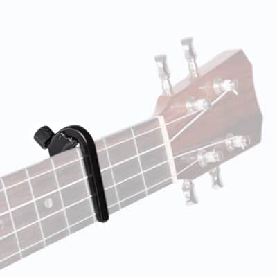D'Addario CP-12 NS Capodaster Ukulele Ned Steinberger Design - Capo image 3