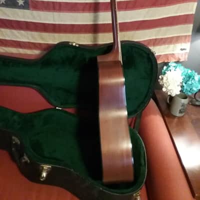 Martin DM Mahogany Dreadnought  2001 Natural *Under-saddle Pickup installed* OHSC image 10