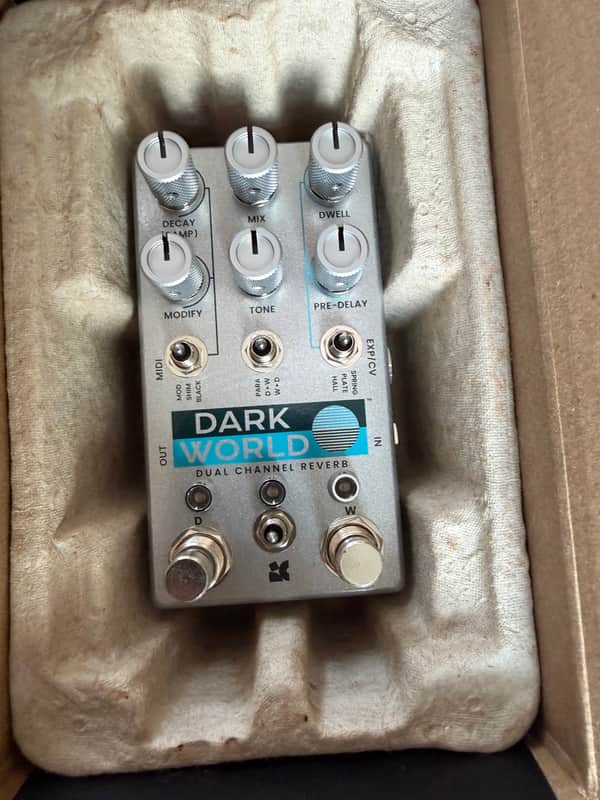 Chase Bliss Audio Dark World Dual Channel Reverb 2018 - 2024 - Silver image 1