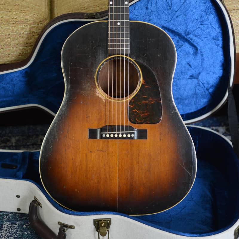 1950 Gibson J-45 Sunburst w/HSC image 1