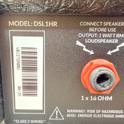 Marshall DSL1HR 1-Watt All-Tube Guitar Amp Head w/ Footswitch 2018-Present image 14