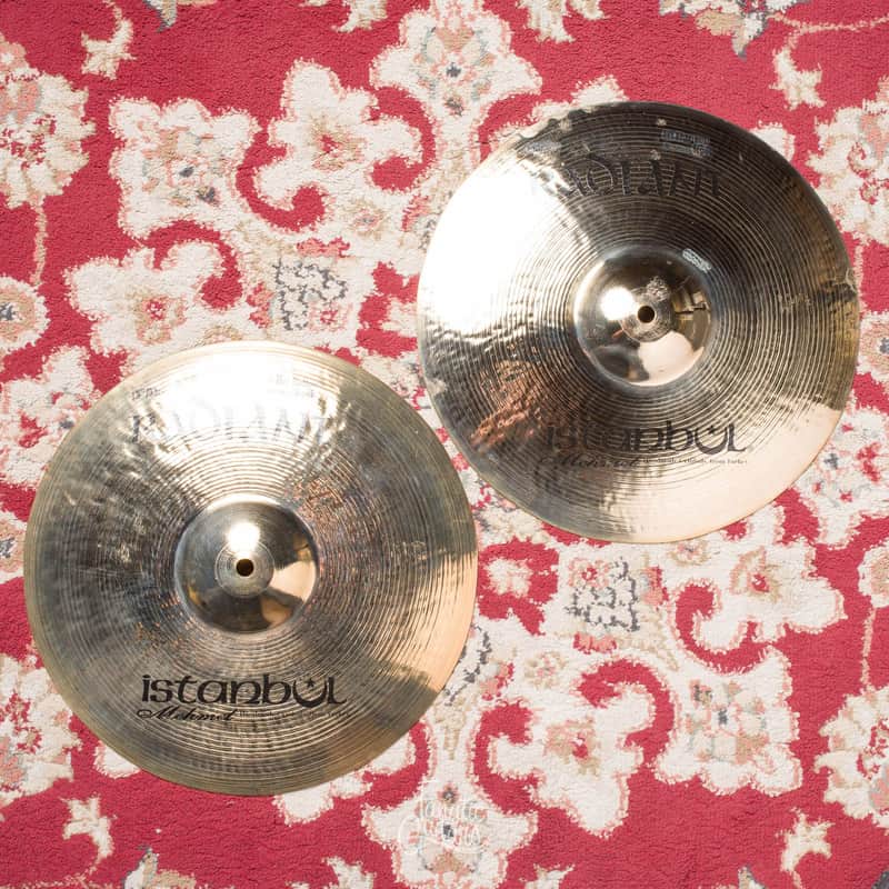 Istanbul Mehmet Radiant - Hi-Hat Custom Rock 13" #T28 Demo image 1