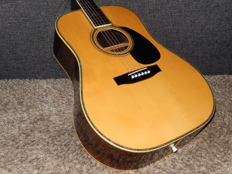 MADE IN JAPAN 1979 - MORALES M500 - VERY UNIQUE - MARTIN D45 STYLE