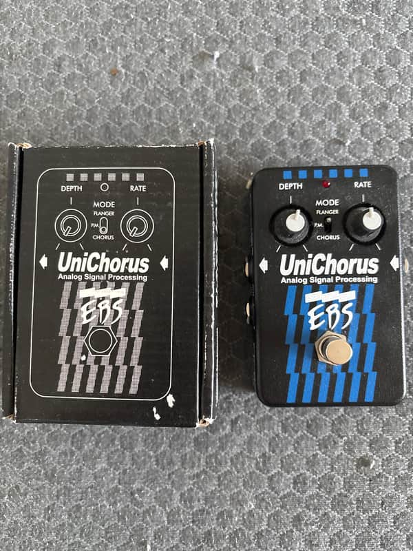 EBS UniChorus Analog Signal Processing Pedal 2010s Black image 1