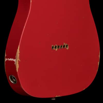 Fender Custom Shop 1964 Telecaster Relic (2024) - Aged Fiesta Red #78621 with Original Hard Case image 8