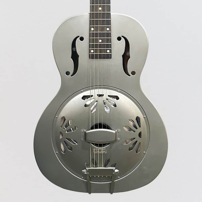 Gretsch G9201 Honey Dipper Round-Neck Resonator Guitar - Weathered "Pump House Roof" image 1