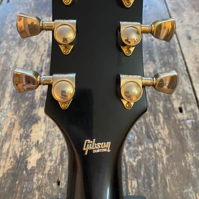 Gibson Custom Shop Les Paul Custom Reissue Ebony 2015 w Docs & HSC image 17