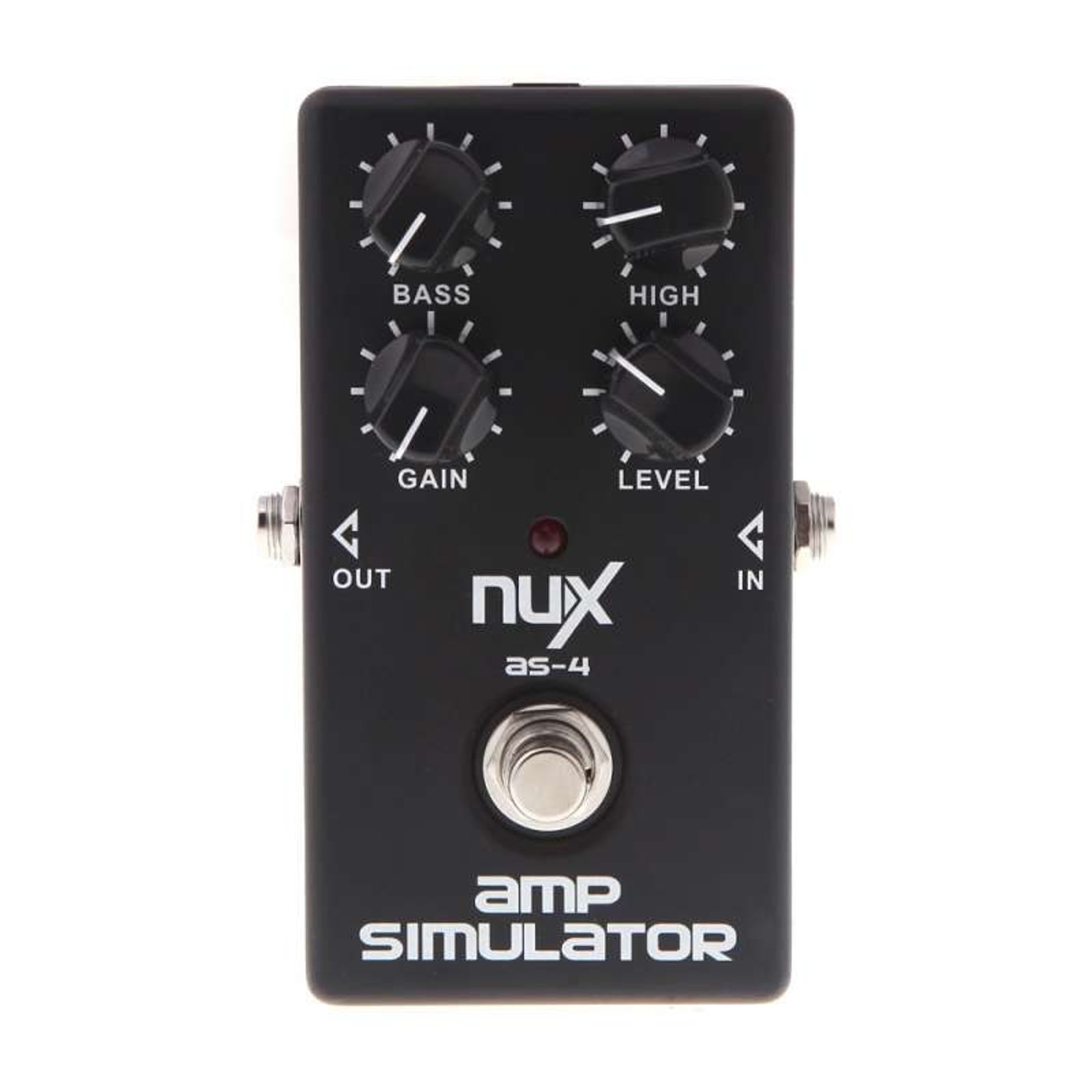 NUX Amp Simulator Pedal, Black
