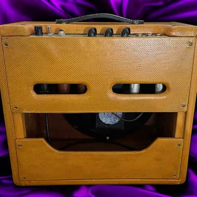 Fender Deluxe 5C3 Wide Panel 10-Watt 1x12" Guitar Combo (1953-1955) - Tweed image 5