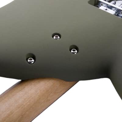 Teuffel Guitars Niwa Custom 2022 Olive / Ziricote (Excellent + Condition) image 8