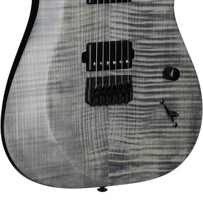 Schecter Sunset-6 Extreme Electric Guitar, Gray Ghost image 3