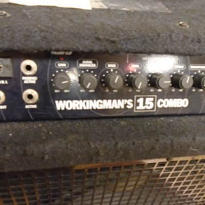 used SWR Workingman's 15 Combo 15" bass combo amplifier image 4