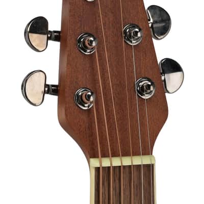 Ovation Applause AE44 Traditional Series Mid-Depth Acoustic-Electric Guitar Black image 25