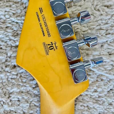 Fender Ltd. Edition American Professional II Stratocaster Thinline White Blonde image 6